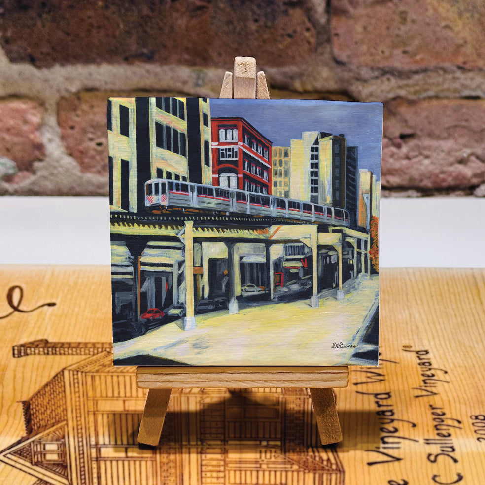 Wabash, Chicago, Mini Artwork (MA-7242B)