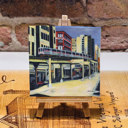 Wabash, Chicago, Mini Artwork (MA-7242B)