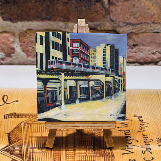 Wabash, Chicago, Mini Artwork (MA-7242B)
