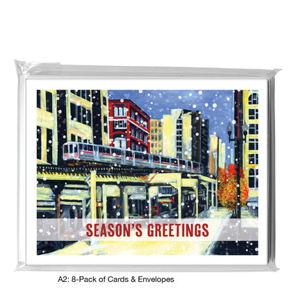 Wabash, Chicago, Greeting Card (7242C), A2 8-Pack, printedcanvas.com