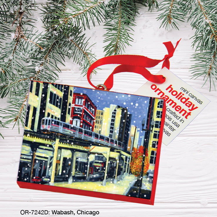 Wabash, Chicago, Ornament (OR-7242D), Front, printedcanvas.com