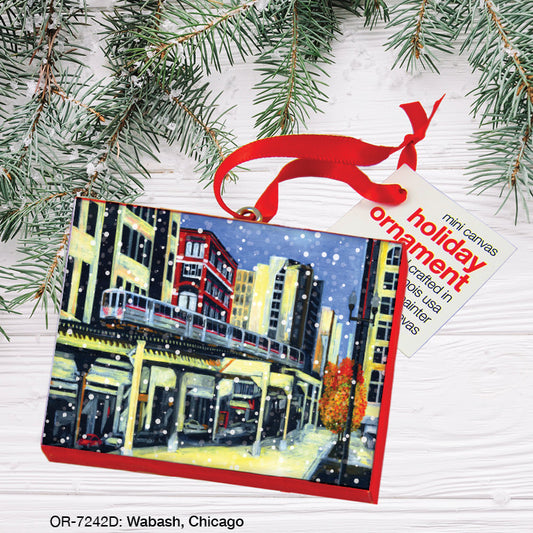 Wabash, Chicago, Ornament (OR-7242D), Front, printedcanvas.com