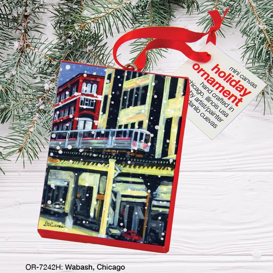 Wabash, Chicago, Ornament (OR-7242H), Front, printedcanvas.com
