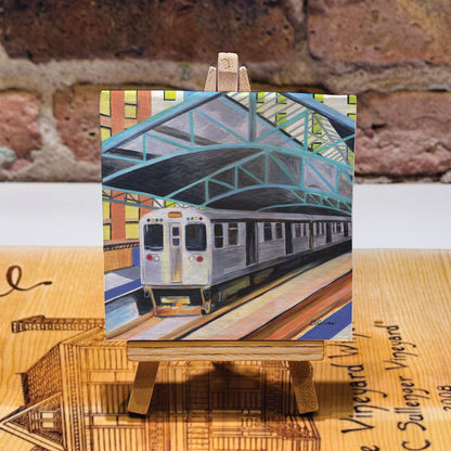 State & Van Buren, Chicago, Mini Artwork (MA-7244B)