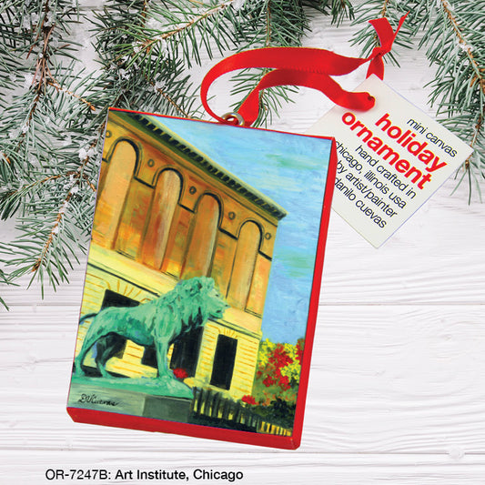 Art Institute, Chicago, Ornament (OR-7247B), Front, printedcanvas.com