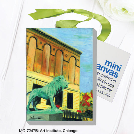 Art Institute, Chicago, Mini Canvas (MC-7247B), Front, printedcanvas.com