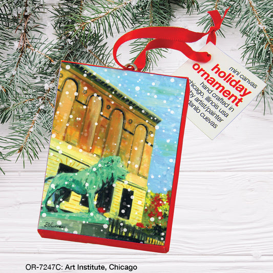 Art Institute, Chicago, Ornament (OR-7247C), Front, printedcanvas.com