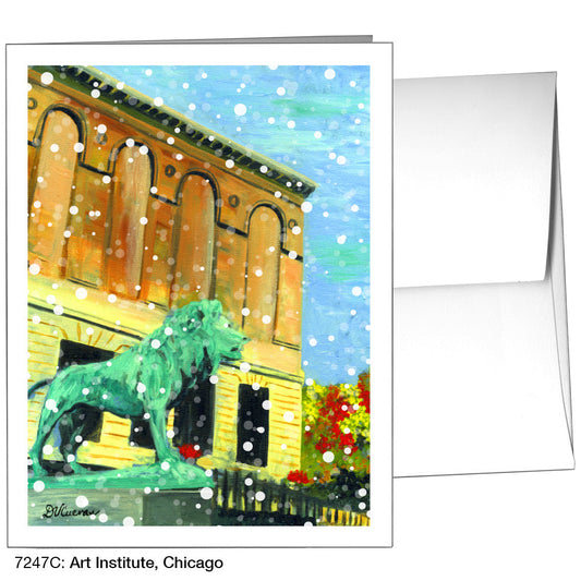 Art Institute, Chicago, Greeting Card (7247C), A2, printedcanvas.com