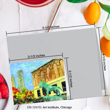 Art Institute, Chicago, Greeting Card (7247D), Enclosure Card, www.printedcanvas.com