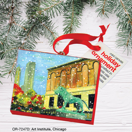 Art Institute, Chicago, Ornament (OR-7247D), Front, printedcanvas.com