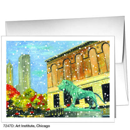 Art Institute, Chicago, Greeting Card (7247D), A2, printedcanvas.com