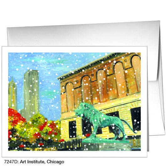 Art Institute, Chicago, Greeting Card (7247D), A2, printedcanvas.com