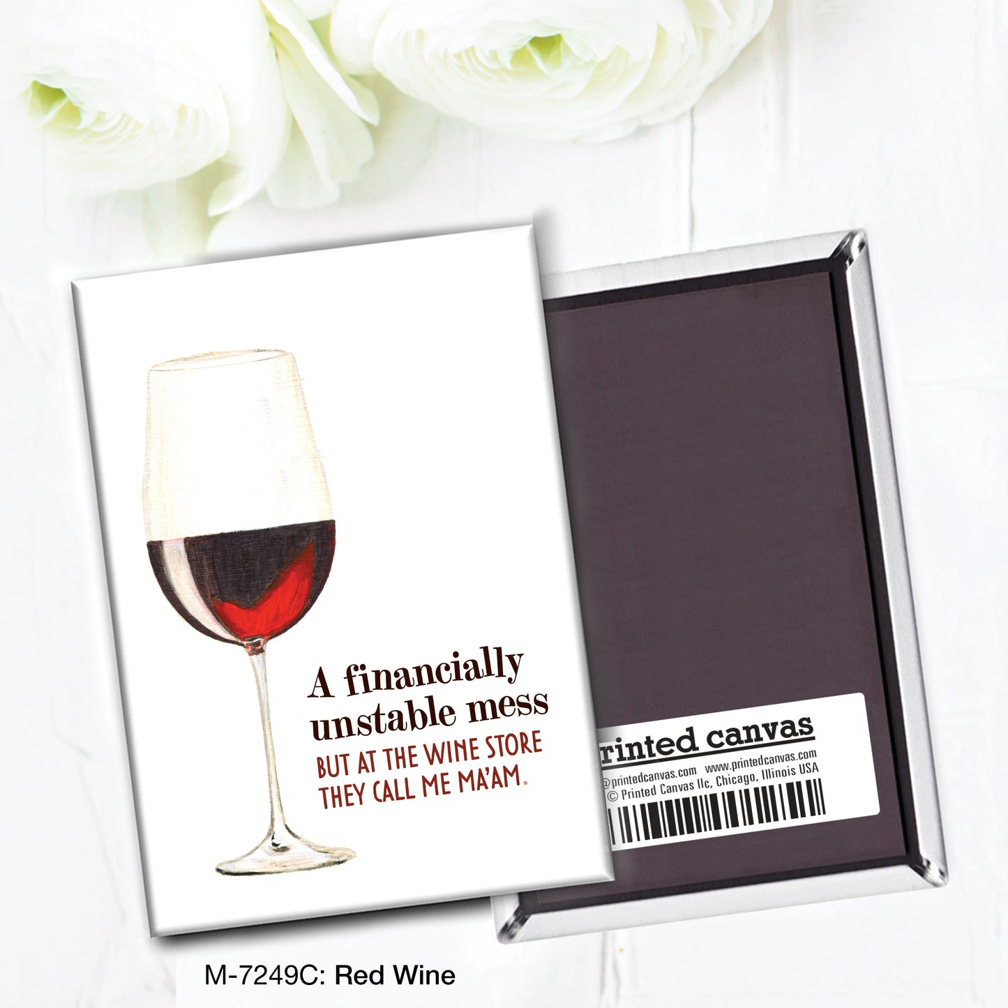 Red Wine, Magnet (M-7249C)
