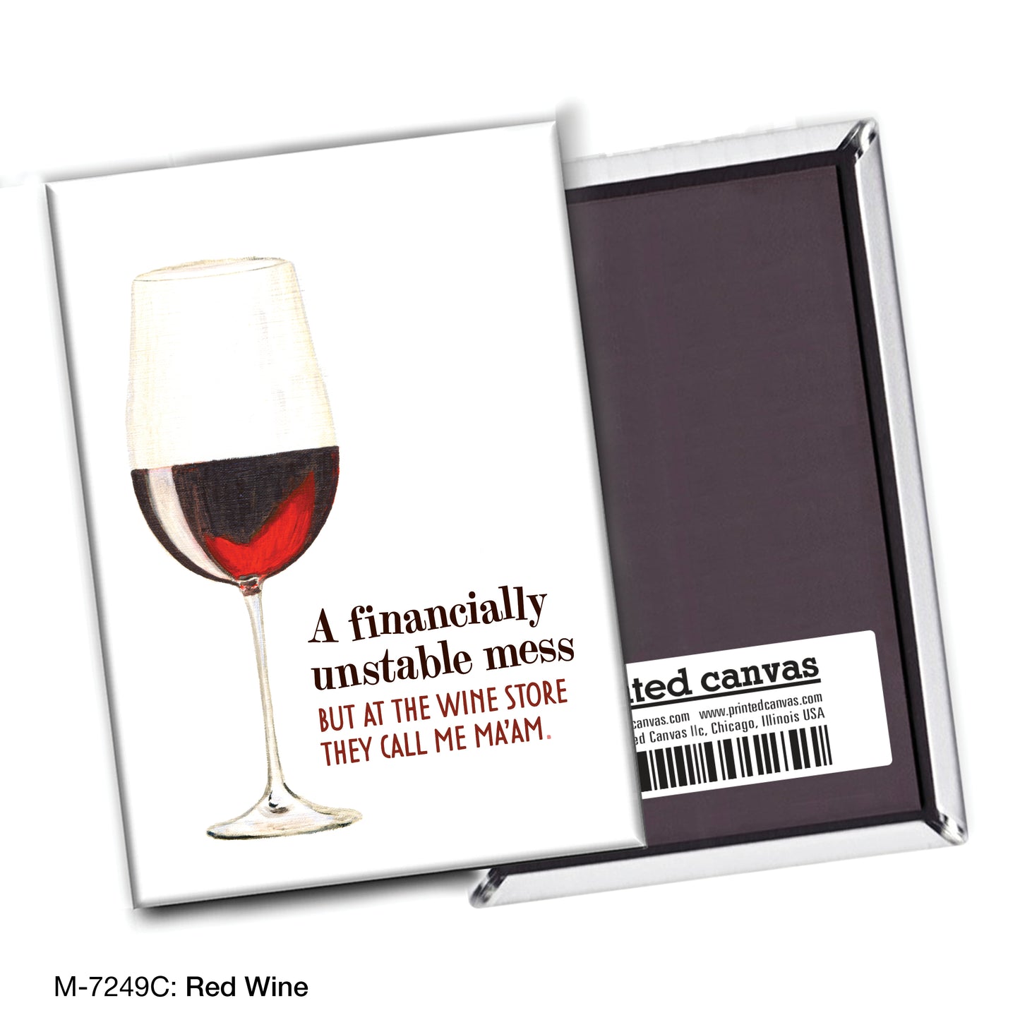 Red Wine, Magnet (M-7249C)