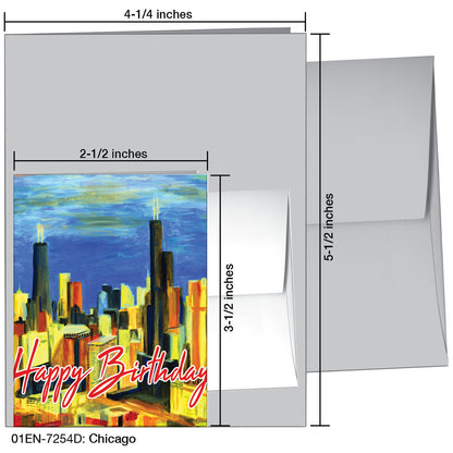 Chicago, Greeting Card (7254D)