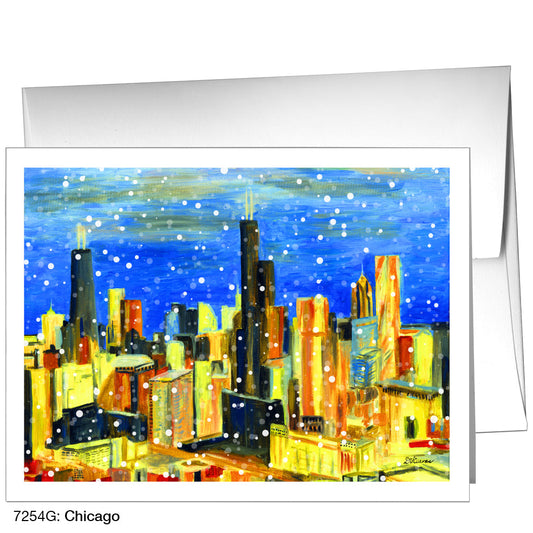 Chicago, Greeting Card (7254G), A2, printedcanvas.com