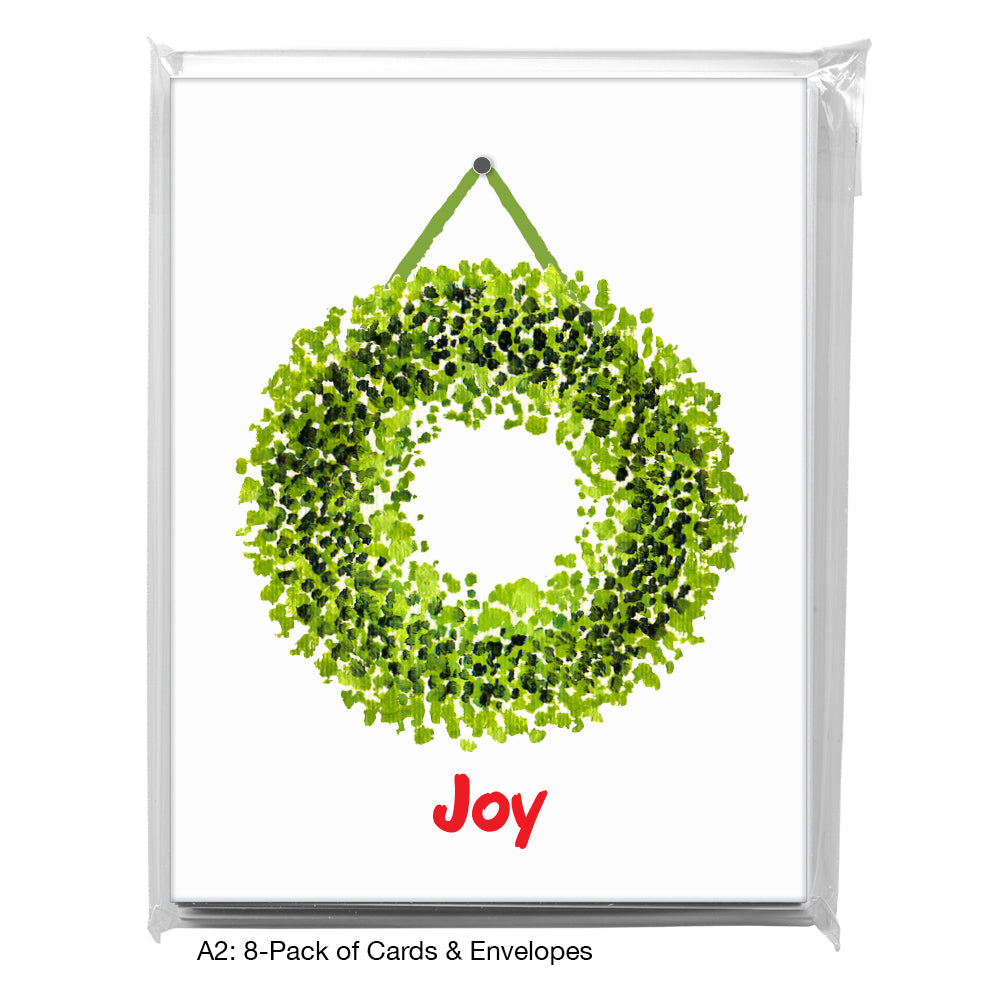 Green & Red Dots, Greeting Card (7257G)