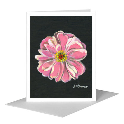 Peony 3, Greeting Card (#7258D), A2 Card Front, www.printedcanvas.com