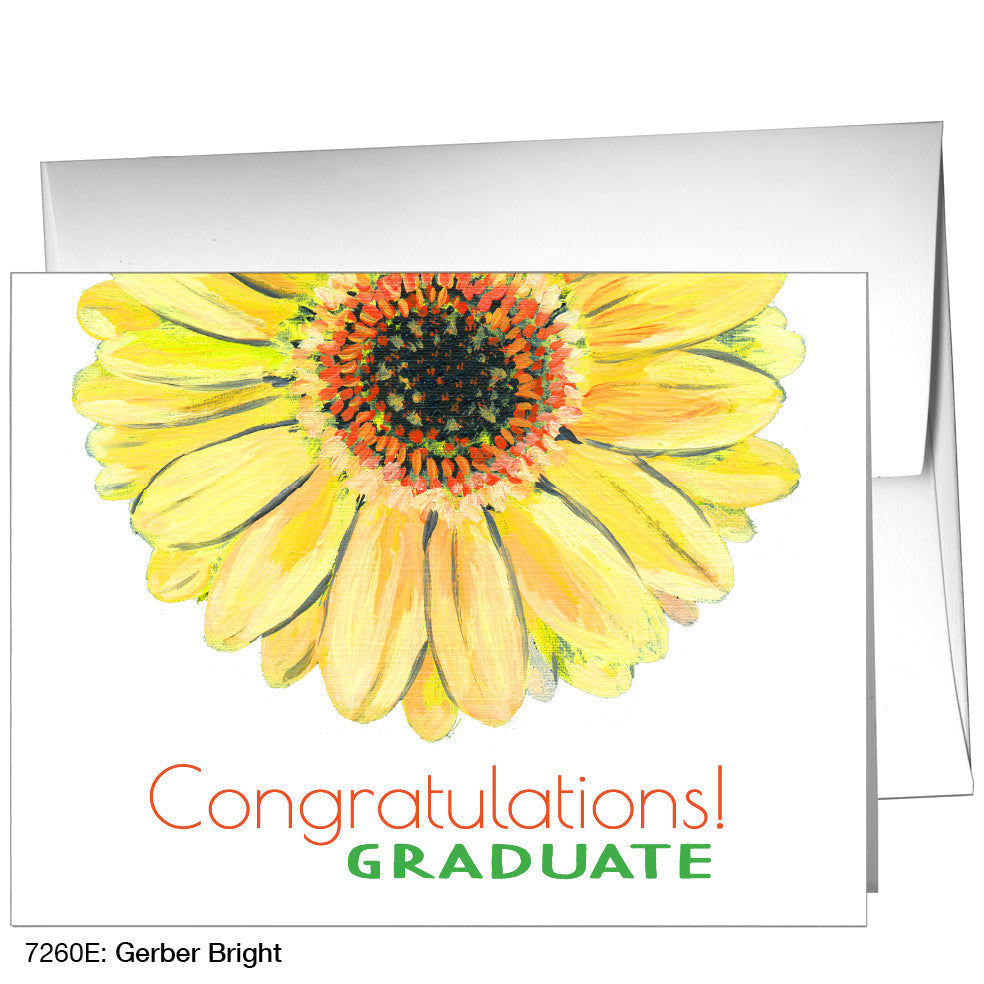 Gerber Bright, Greeting Card (7260E), A2, printedcanvas.com