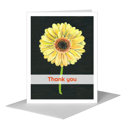 Gerber Bright, Greeting Card (#7260FA) A2 Card Front, www.printedcanvas.com