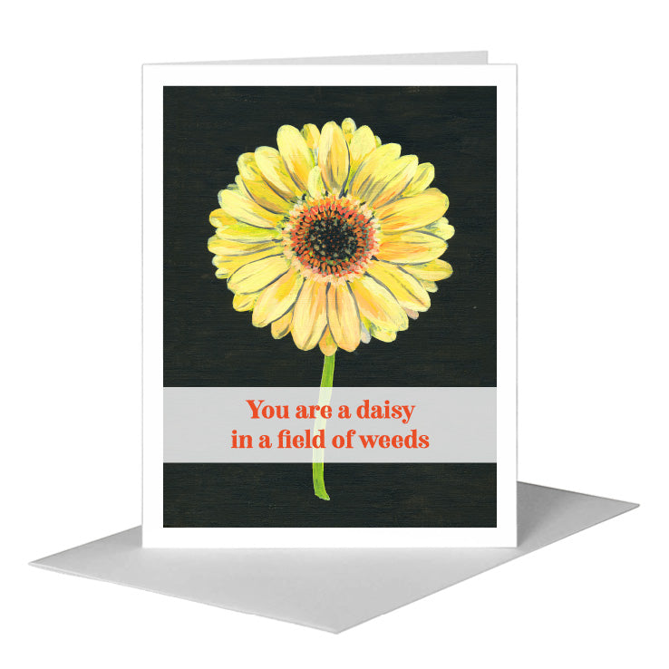 Gerber Bright, Greeting Card (#7260K) A2 Card Front, www.printedcanvas.com