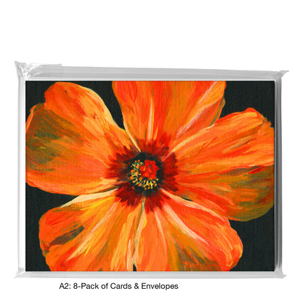 Chinese Hibiscus Bloomed, Greeting Card (7263P)