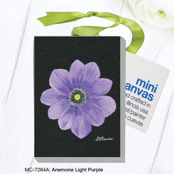 Anemone Light Purple, Mini Canvas (MC-7264A)