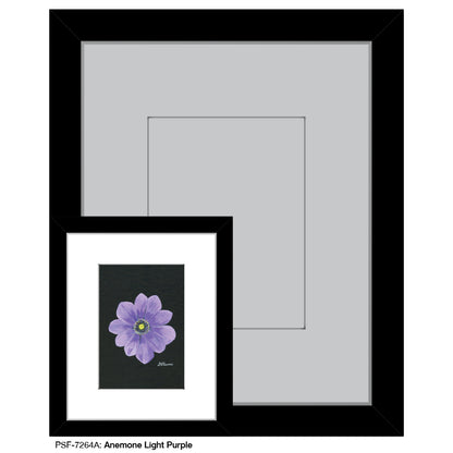Anemone Light Purple, Print (#7264A)