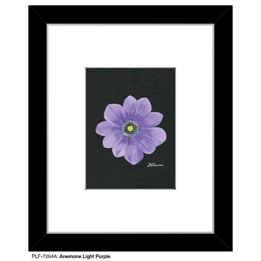Anemone Light Purple, Print (#7264A)