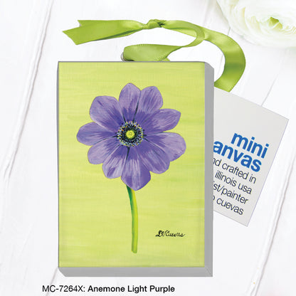 Anemone Light Purple, Mini Canvas (MC-7264X)