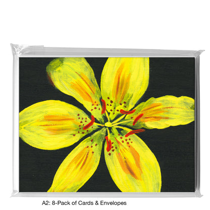 Asiatic Lily, Greeting Card (7265D)