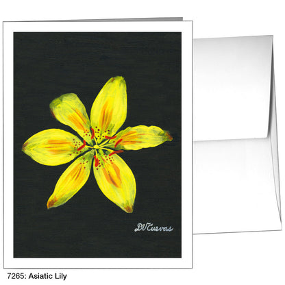Asiatic Lily, Greeting Card (7265), A2, printedcanvas.com
