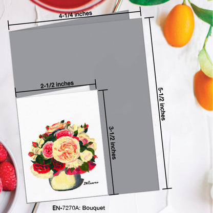 Bouquet, Greeting Card (7270A), Enclosure Card, www.printedcanvas.com