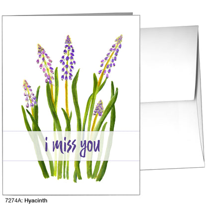 Hyacinth, Greeting Card (7274A)