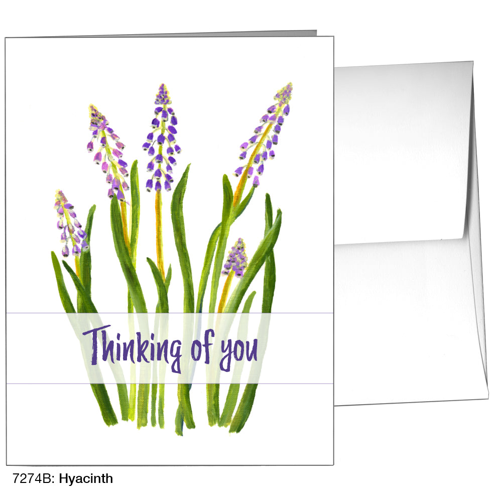 Hyacinth, Greeting Card (7274B)