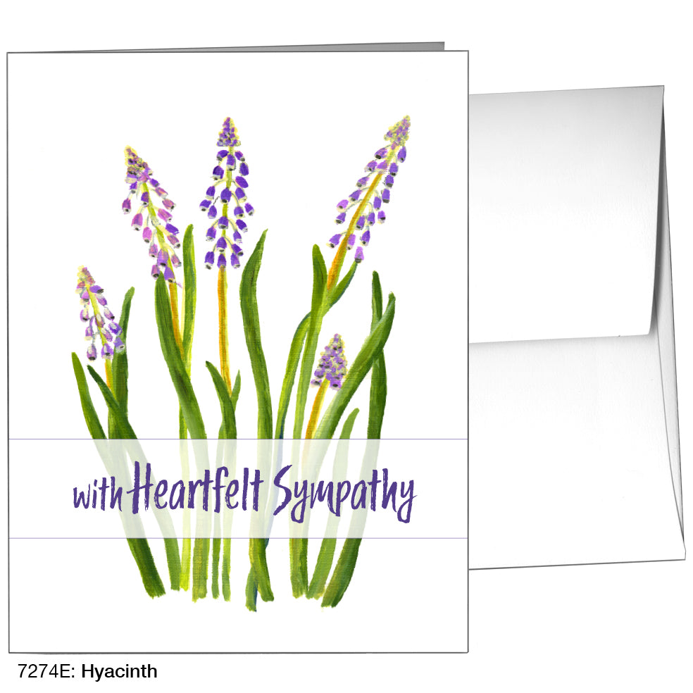 Hyacinth, Greeting Card (7274E)