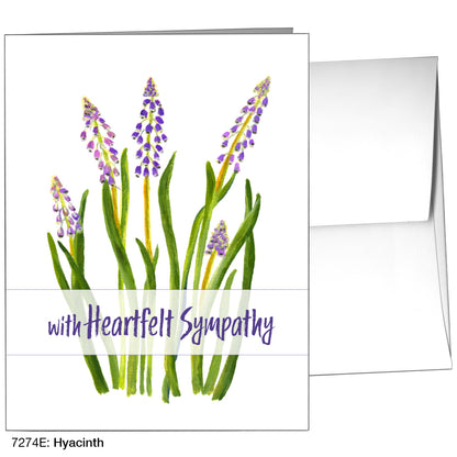 Hyacinth, Greeting Card (7274E)