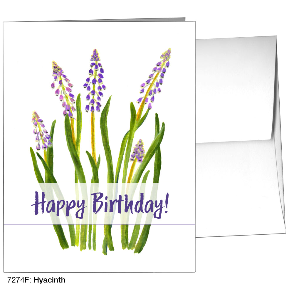 Hyacinth, Greeting Card (7274F)