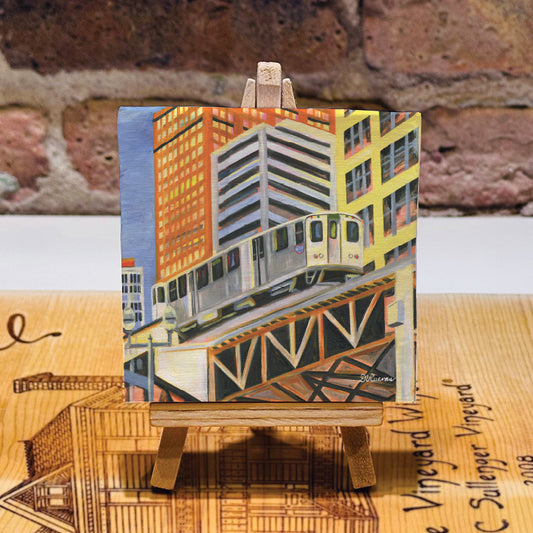 Next Stop, Chicago, Mini Artwork (MA-7279A)