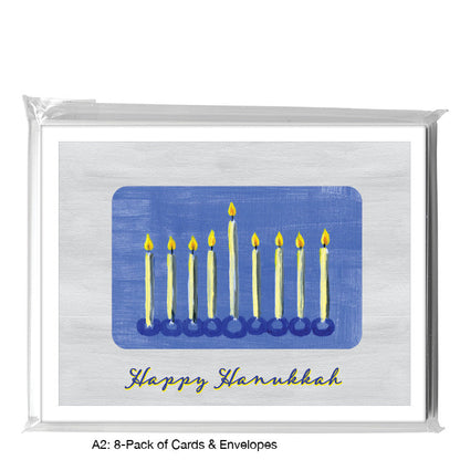 Hanukkah Night, Greeting Card (7285A)