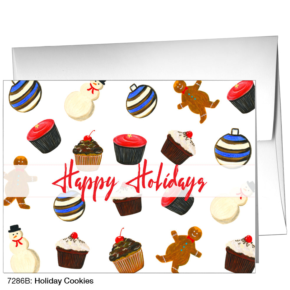 Holiday Cookies, Greeting Card (7286B), A2, printedcanvas.com