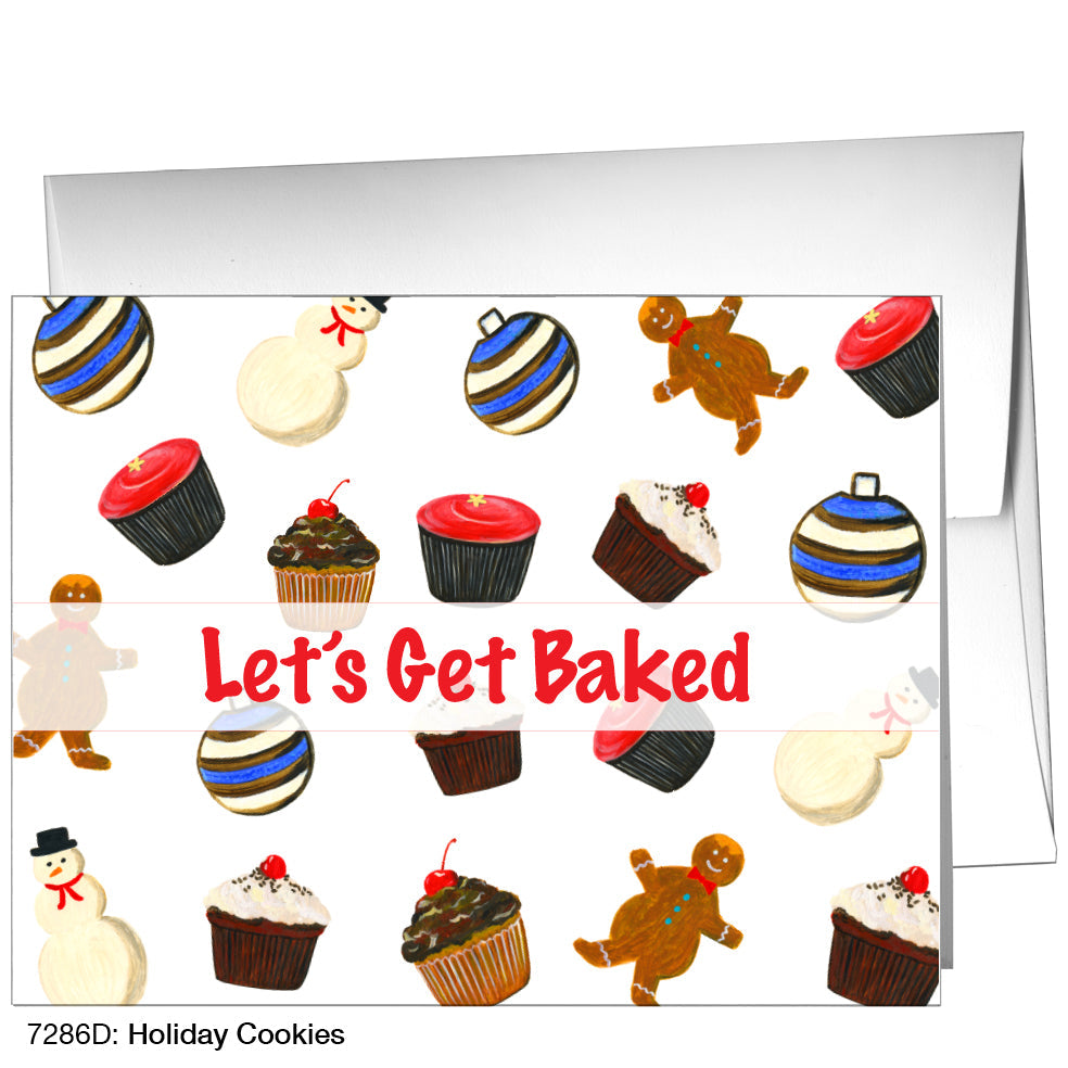 Holiday Cookies, Greeting Card (7286D), A2, printedcanvas.com