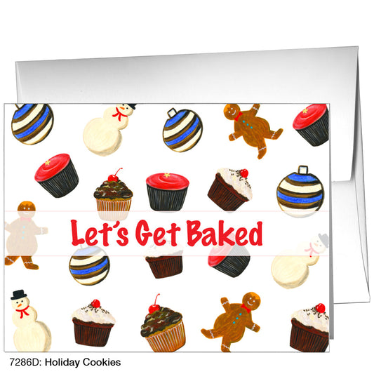 Holiday Cookies, Greeting Card (7286D), A2, printedcanvas.com