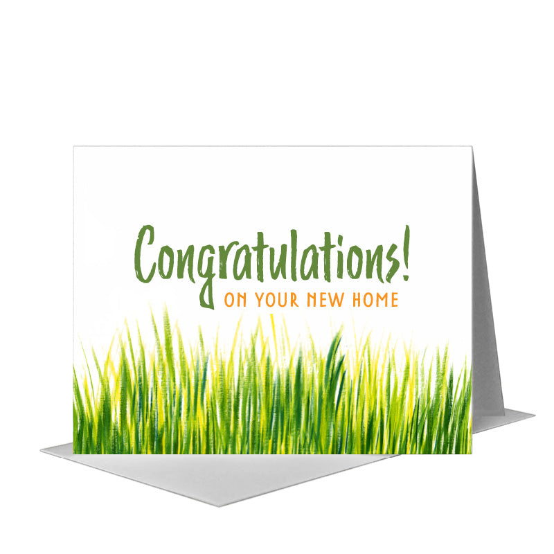 Grass, Greeting Card (#7290B) A2 Card Front, www.printedcanvas.com