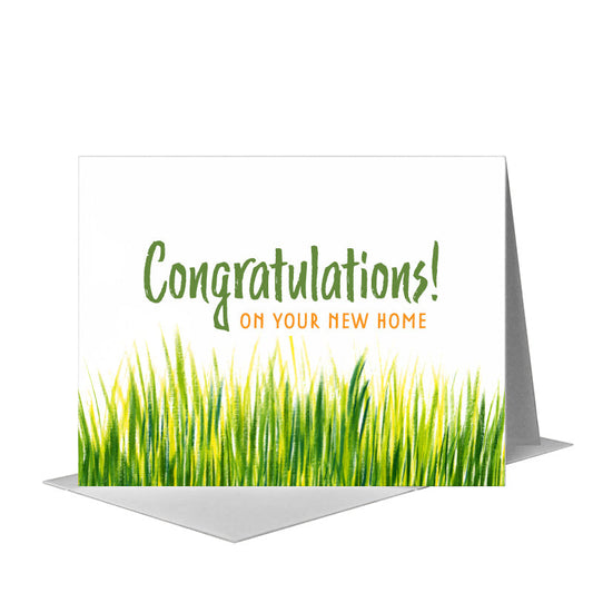 Grass, Greeting Card (#7290B) A2 Card Front, www.printedcanvas.com