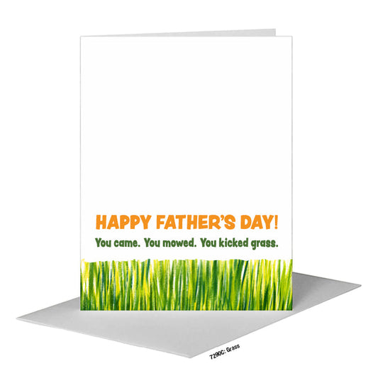 Grass, Greeting Card (#7290C) A2 Card Front, www.printedcanvas.com