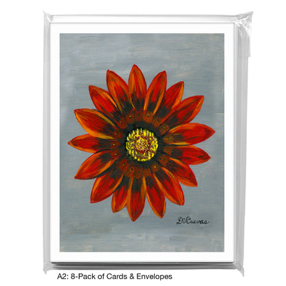 Gazania, Greeting Card (7297), A2 8-Pack, printedcanvas.com