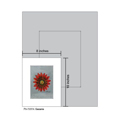 Gazania, Print (#7297A)