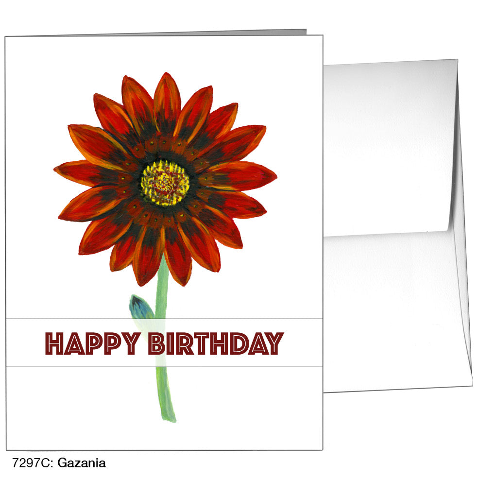 Gazania, Greeting Card (7297C), A2, printedcanvas.com