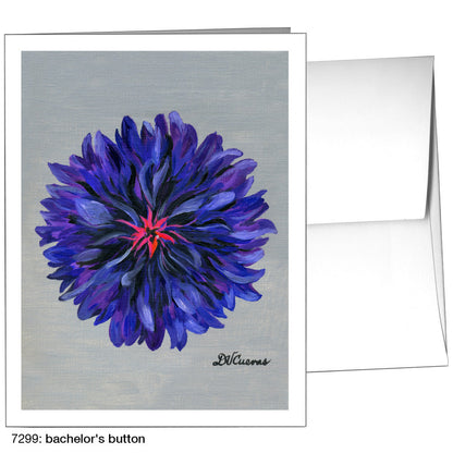 Bachelor's Button, Greeting Card (7299), A2, printedcanvas.com